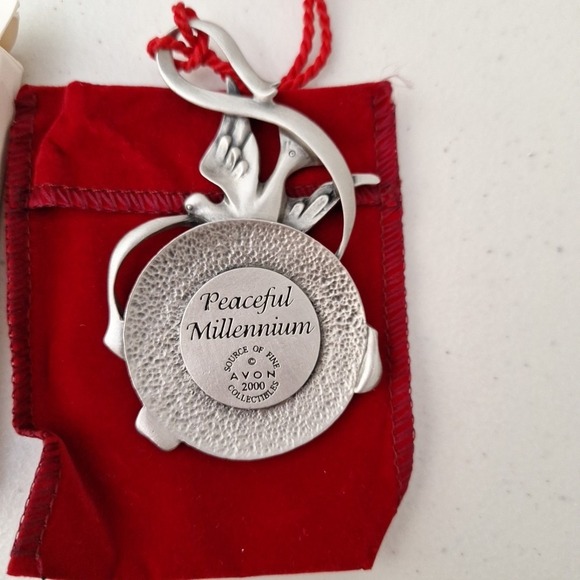 Vintage Avon‎ 2000 Pewter Dove Christmas Ornament NEW IN BOX - Picture 5 of 6